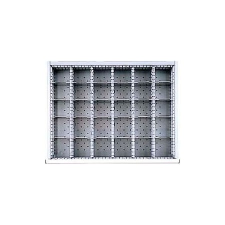 Lista International ST Drawer Layout, 30 Compartments 3" H SDR530-100